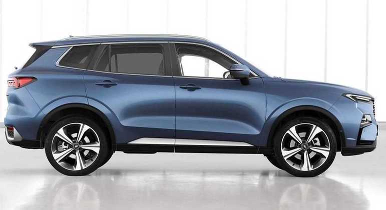 SUV mede 4,63 m de comprimento, 2,72 de entre-eixos e 1,75 de altura