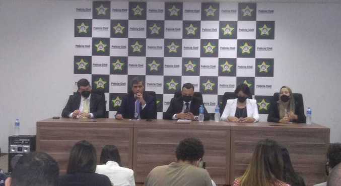Investigadores falam sobre encerramento de inquérito em entrevista coletiva 
