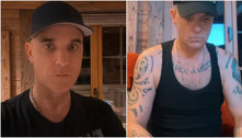 Robbie Williams relembra época em que só comia uma banana por dia
