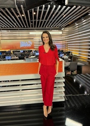Roberta Piza no "Fala Brasil"