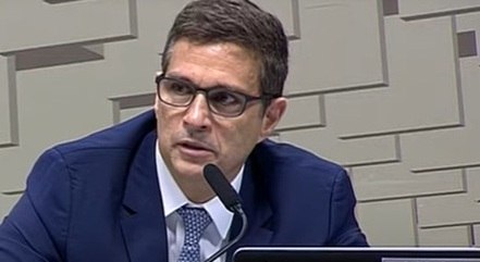 Presidente do BC, Roberto Campos Neto, em sabatina no Senado