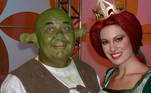 Roberto Guilherme como Shrek em 'As Aventuras de Didi'