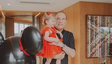 Roberto Justus celebra aniversário da neta em meio a tratamento contra câncer e exibe novo visual