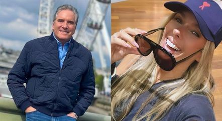 Roberto Justus e Adriane Galisteu foram casados por oito meses