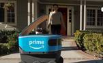Robô Amazon entrega 