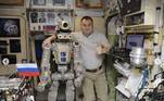 Robô espacial Rússia 