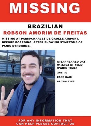 Família de Robson faz campanha na internet para localizá-lo
