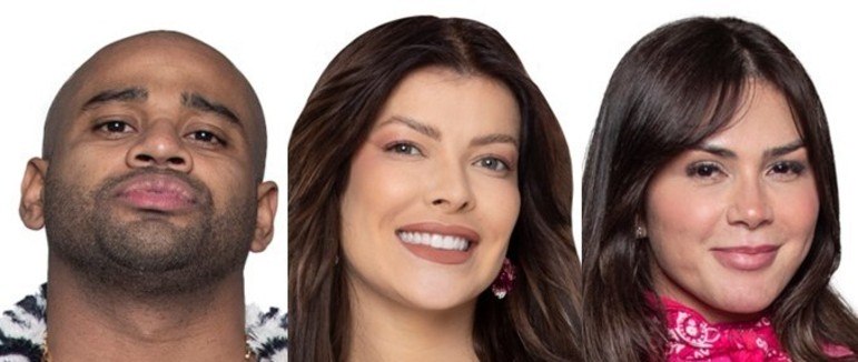 Black, Jaqueline e Nadja disputam a Prova do Fazendeiro nesta quarta-feira (6); não perca! (Edu Moraes/ RECORD)