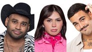 Black, Nadja e Yuri estão na décima primeira Roça de A Fazenda 15 (Edu Moraes/ RECORD)
