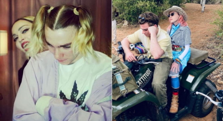 Madonna divulgou uma série de fotos raras em suas redes sociais para homenagear o filho, que completa 21 anos. Rocco é fruto do relacionamento da cantora com o cineasta Guy Ritchie