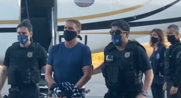 Mafioso italiano Rocco Morabito, depois de ser preso pela PF na Paraíba, em junho de 2019