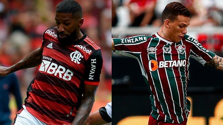 Rodinei (Flamengo) x Calegari (Fluminense)