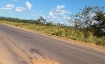 BR 163, em Altamira (PA). Foto do dia 6 de julho de 2021