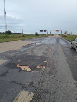 BR 101, em Goiana (PE). Foto do dia 16 de julho de 2021