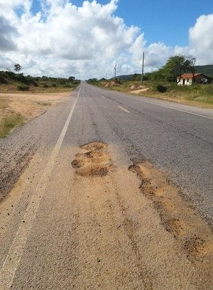 BR 316, em Mata Grande (AL). Foto tirada em 21 de julho de 2021