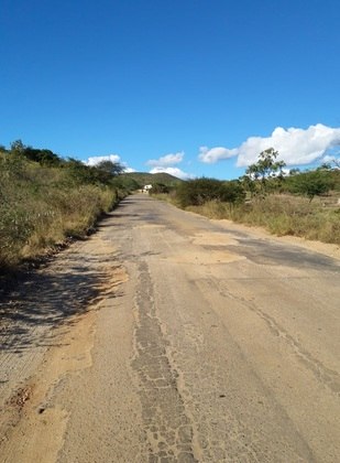 BA 130, em Jequié (BA). Foto tirada em 30 de junho de 2021