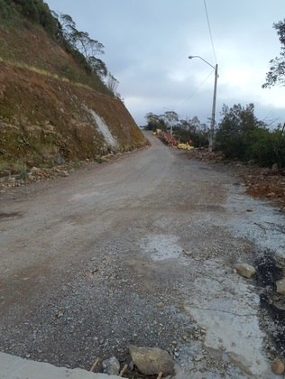 BR 285, em Timbé do Sul (SC). Foto tirada em 29 de junho de 21
