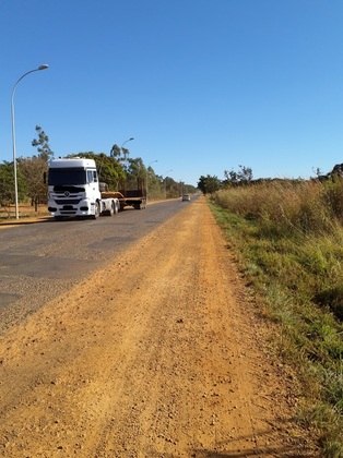 DF 180, em Brasília (DF). Foto tirada em 27 de julho de 2021
