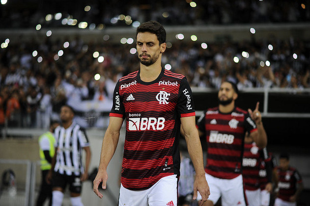 Rodrigo Caio durante duelo entre Atlético-MG e Flamengo, pela Copa do Brasil