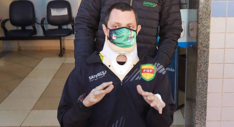 "Uma vergonha apenas dois anos de pena para o atleta que me agrediu", desabafou
