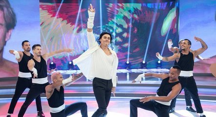 Rodrigo Faro faz homenagem a Michael Jackson no 'Dança, Gatinho'