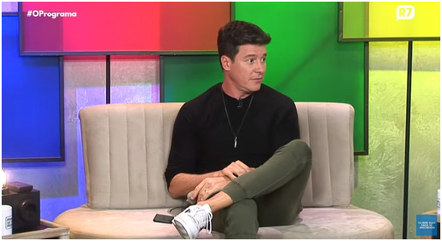Rodrigo Faro relembrou a trajetória na TV em 'O Programa de Todos Os Programas'