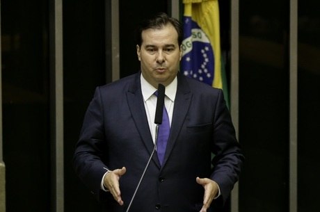 O presidente da Câmara dos Deputados, Rodrigo Maia