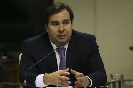 O presidente da CÃ¢mara dos Deputados, Rodrigo Maia