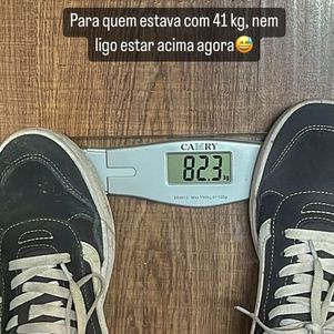 Peso atual de Rodrigo Mussi