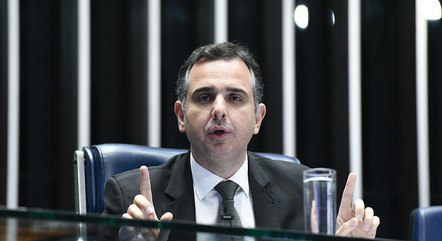 Rodrigo Pacheco (PSD-MG), em sessão do Senado