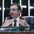 Pacheco diz que mandato fixo para ministros do STF é bom 'para a sociedade' (Roque de Sá/Agência Senado - 24.05.2023)