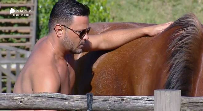 Rodrigo era muito próximo e cuidava sempre do cavalo Lyon