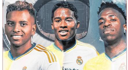 Rodrygo, Endrick e Vini Jr.: futuro e presente do Real Madrid