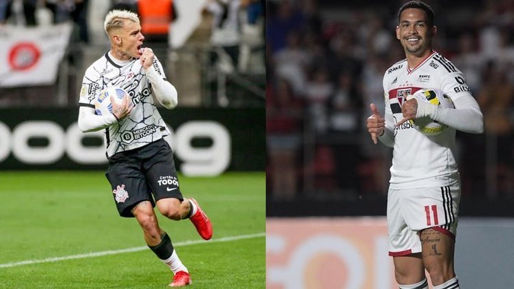 Roger Guedes (Corinthians) x Luciano (São Paulo)
