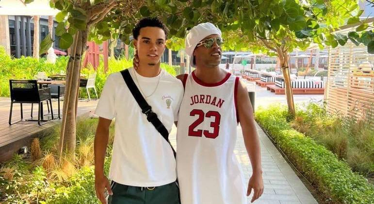 João é o único filho do ex-jogador da seleção brasileira
