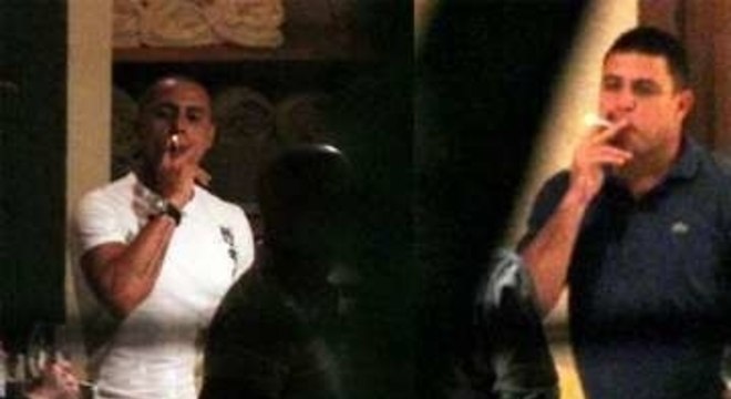 Os  ídolos do clube já fumavam e bebiam em festas. Sofreram as consequências