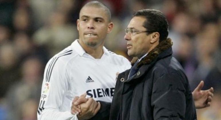 Ronaldo nunca teve proximidade com Luxemburgo. Foi um dos motivos da dispensa do treinador do Real Madrid