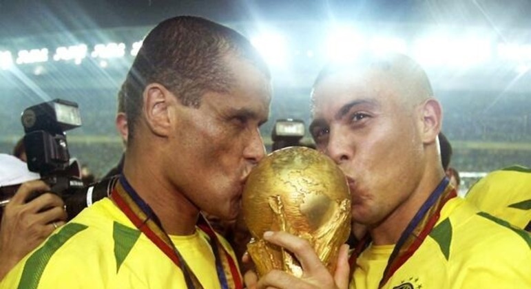 Ronaldo Fenômeno e Rivaldo venceram juntos a Copa do Mundo de 2002