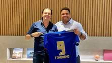 Ronaldo Fenômeno, com Covid-19, fica fora do aniversário do Cruzeiro