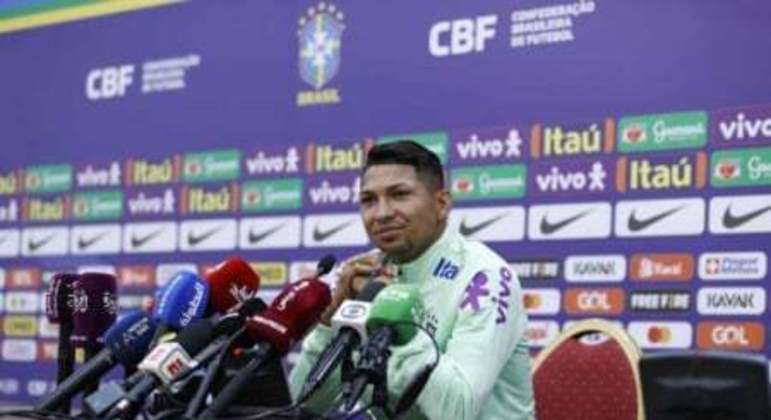 Rony - Coletiva Seleção Brasileira