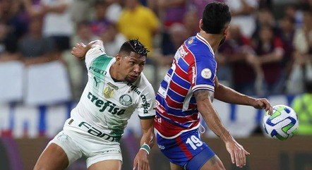Rony em ação pelo Palmeiras