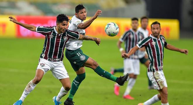 Palmeiras e Fluminense fizeram jogo de poucas chances