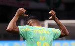 Rony, comemoração, Palmeiras e Juventude 2022 Brasileirão