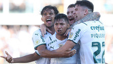 Palmeiras domina o Santos, vence, mas segue 10 pontos atrás do líder