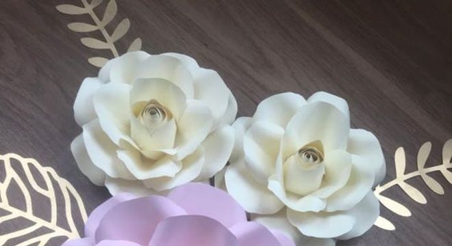 rosas de papel - rosas coloridas de papel 