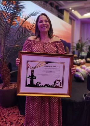 Rosemary conquistou premiação de melhor dentista do mundo