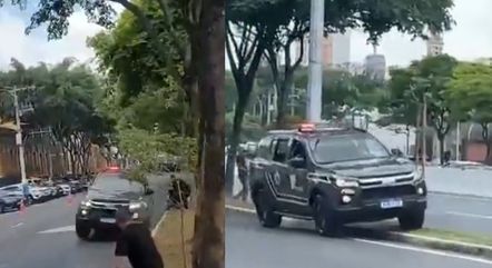 Duas pessoas ficaram feridas após manobras arriscadas de viatura da Rota, no centro de SP