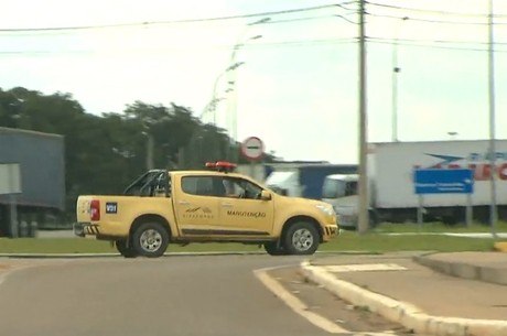 Caminhonete clonada foi utilizada na ação