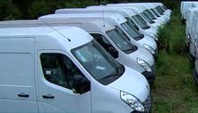 Após mega-assalto, parte das vans é localizada em pontos de SP