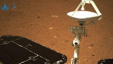 Rover chinês envia suas primeiras fotos de Marte 